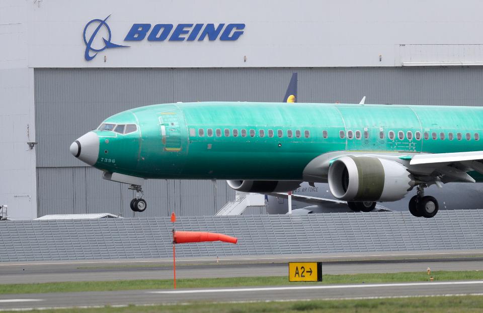 Boeing Grounded Planes